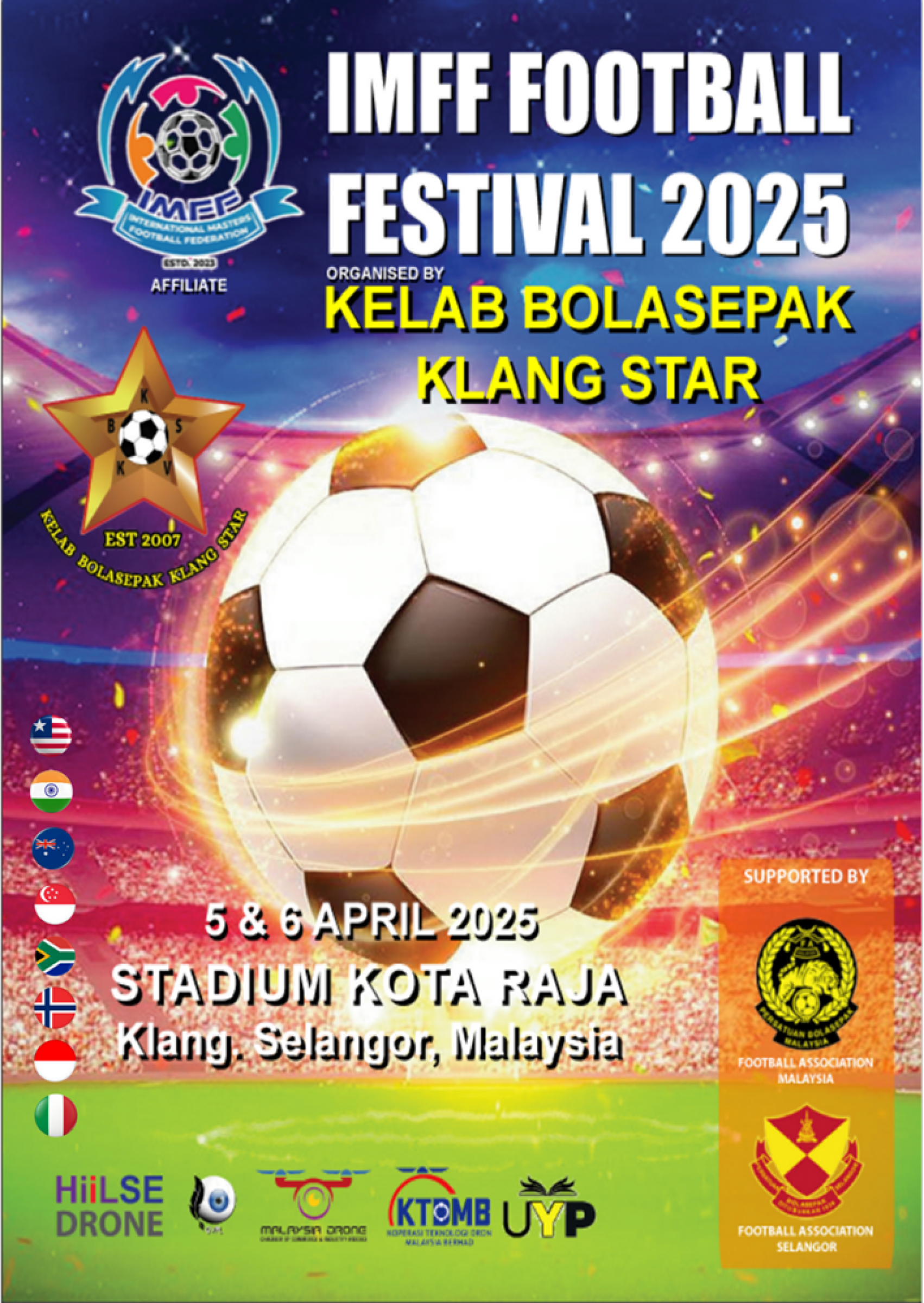 Press Release Kelab Bolasepak Klang Star Launches IMFF 2025 KSM