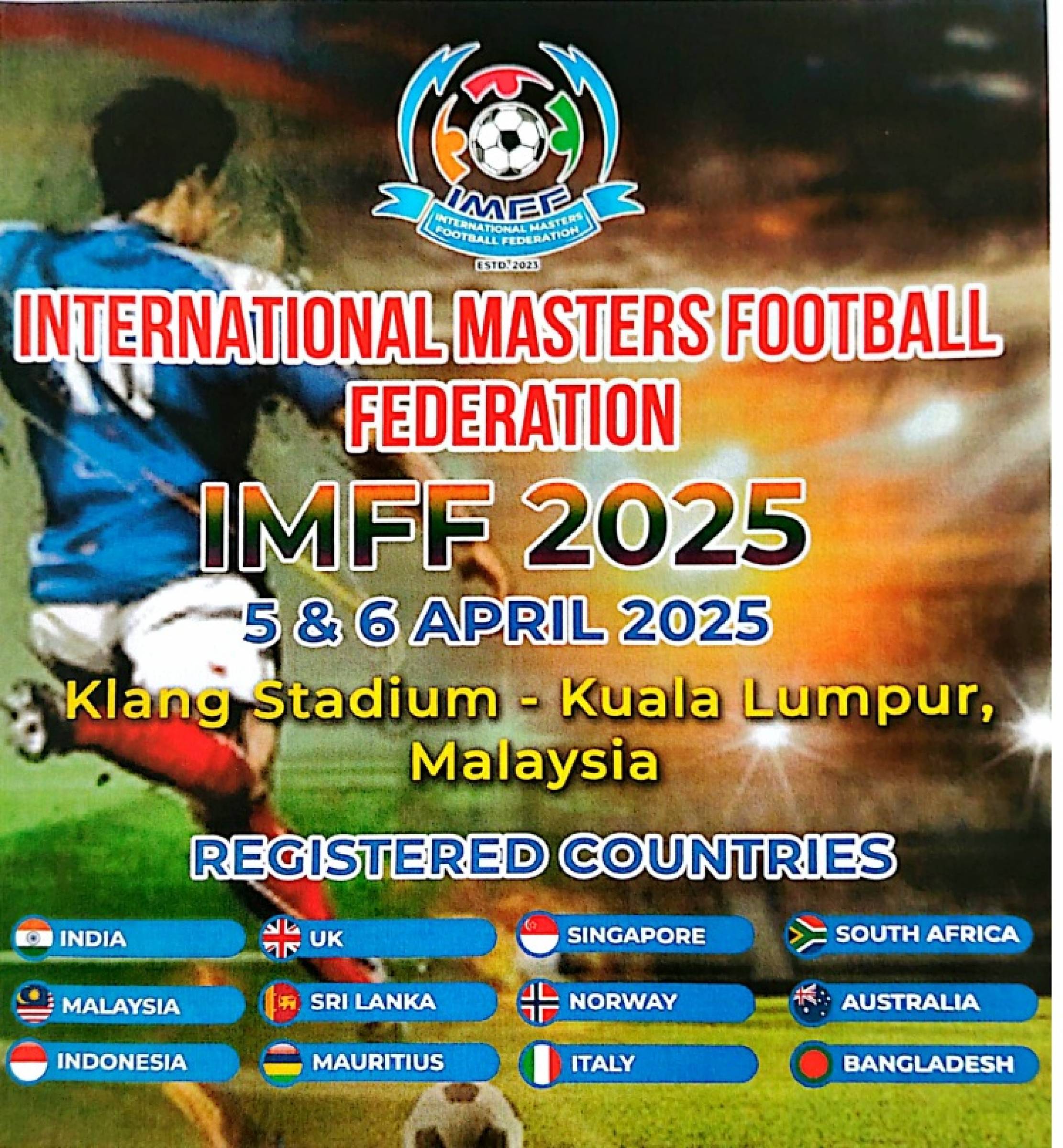 International Master Football Federation Championship at Klang, Selangor, Malaysia