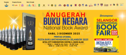 Malaysia Launches First-Ever “Drone Book Delivery” at National Book Awards 2025