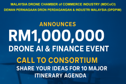 MDCoCI Announces RM1,000,000 Drone AI & Finance Event to Accelerate Malaysia’s Drone Ecosystem