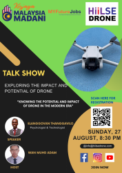 EXPLORING THE IMPACT  AND POTENTIAL OF DRONE (HiiLSE DRONE TALK SHOW)