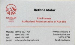 Ipoh AIA Life Agent
