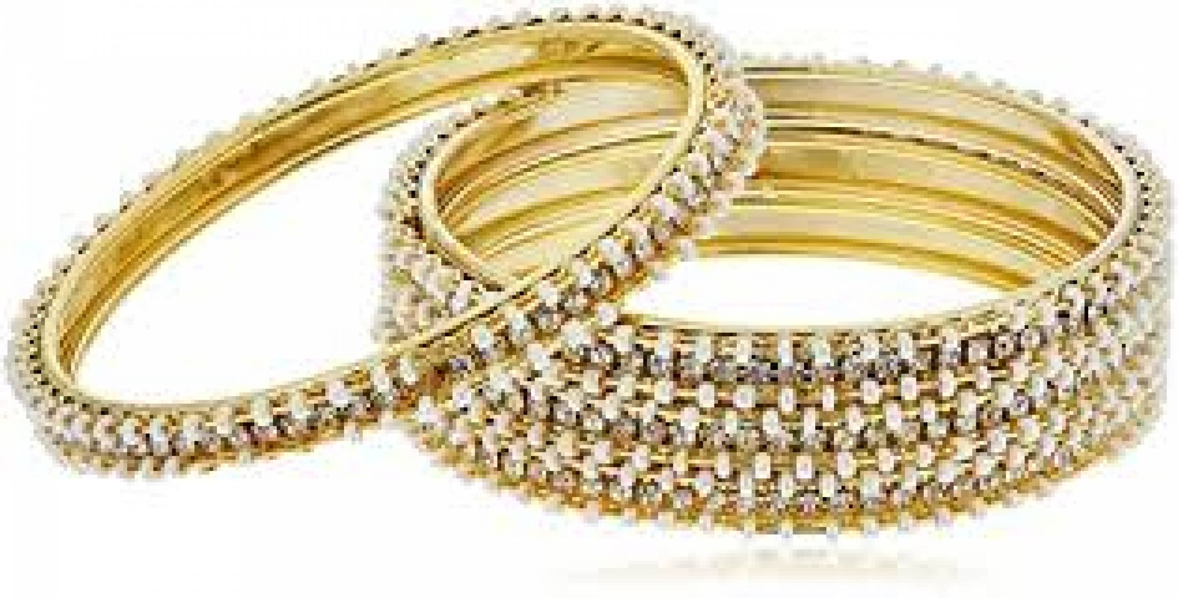 bangles gold plated